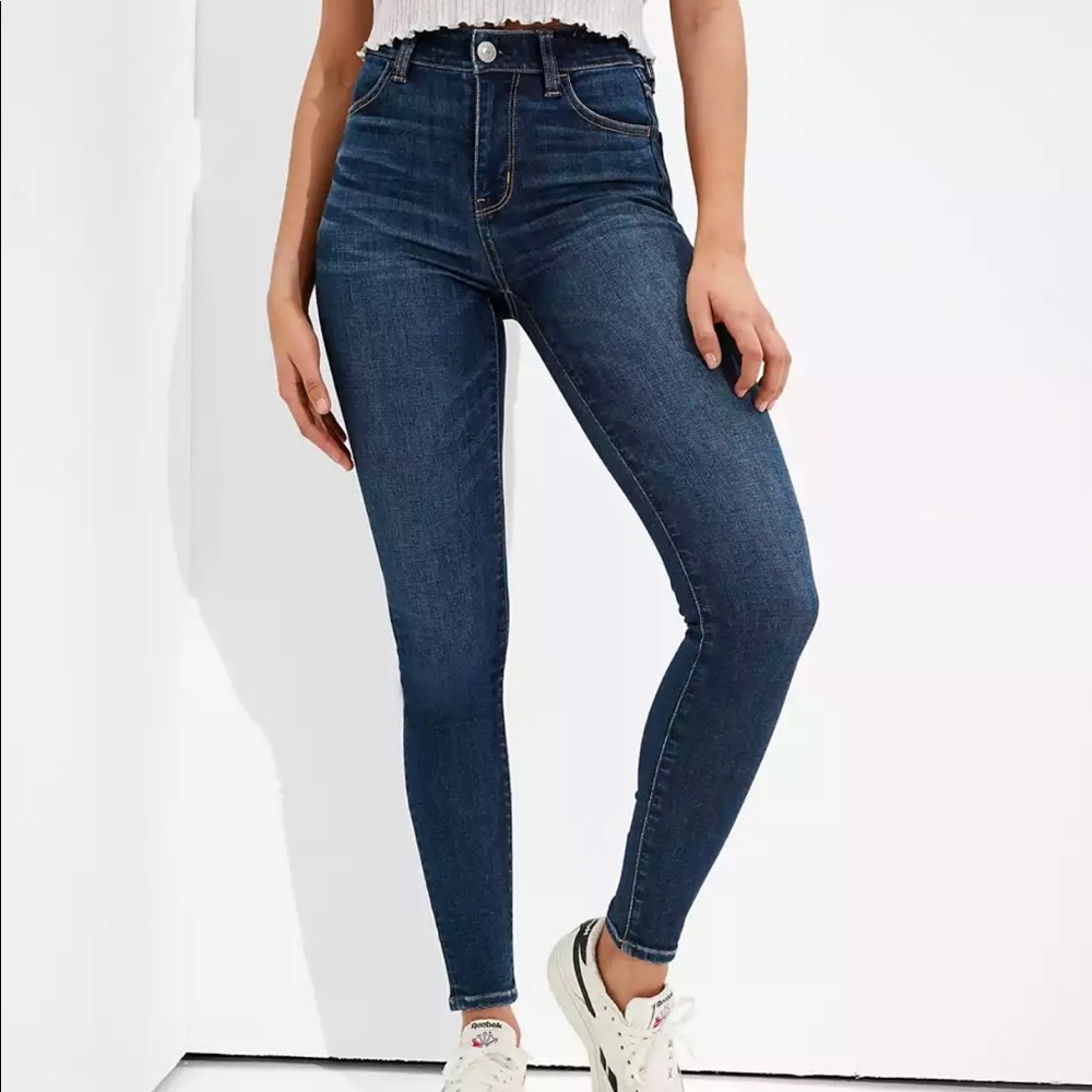 American Eagle High-Waisted Skinny Jeans